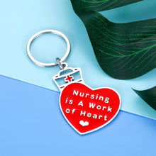 Load image into Gallery viewer, Nurse Keychain Gifts For Women Men Er Nurse Nursing Student Friend Manager Graduate Practitioner Coworker Nurses Day Week Appreciation Graduation Gift For Sister Daughter Christmas Birthday Him Her
