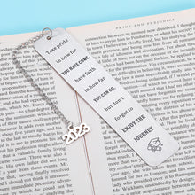 Load image into Gallery viewer, 2023 Graduation Gift Bookmark for Him Her Daughter Son Kids Inspirational Gift for Teen Boys Girls Christmas Birthday Back to School Gifts for Women Men Friends Middle High School College Student
