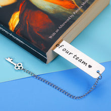 Load image into Gallery viewer, Boss Day Thank You Gift Bookmark for Women Men for Coworker Boss Leader Employee Appreciation Birthday Christmas Thanksgiving Retirement Leaving Away Goodbye Gift for Him Her Book Lover Office
