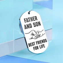 Load image into Gallery viewer, Dad Gifts from Son Best Dad Gifts Ideas for Men Birthday Christmas Gift for Father stepfather Father’s Day Gift for Dad from Son Kids To My Dad Gift Thank You Dad Gift Father Gift I Love You Keychain
