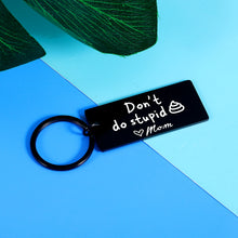 Load image into Gallery viewer, Christmas Gifts Keychain for Son Daughter from Mom Dad Stocking Stuffer for Teen Boys Girls Teenagers Sweet 16th 18th Birthday Gift for Him Her Valentine Mothers Day Gift for Kids Mom Loves You
