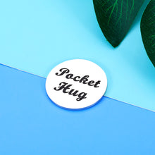 Load image into Gallery viewer, Christmas Stocking Stuffers for Teen Boys Girls Kids Inspirational Gifts for Women Men Valentines Graduation Birthday Gift for Her Him Daughter Son Friends Pocket Hug Token Double-Sided Coin
