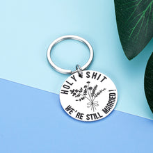 Load image into Gallery viewer, Funny Couple Husband Keychain Gifts From Wife Girlfriend HL ST We&#39;re Still Married Key Chain For Him Man Anniversary Birthday Christmas Valentine Wedding Gift for Hubby Friends Humorous Jewelry
