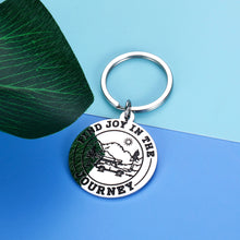 Load image into Gallery viewer, Travel Lover Camper RV Trailer Keychain Gift for Women Men Couple Kids Enjoy Retirement Graduation Journey Christmas Birthday Gift for Coworker Graduate Traveler Enthusiast Camping Lover Him Her

