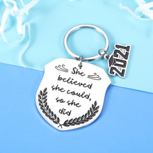Load image into Gallery viewer, High School Graduation Gifts for Him Her Class of 2021 Keychain Senior College Graduation Gifts for Son Daughter Graduates Gifts Best Friend Birthday Gifts for Teens Boys Girls Grad Inspirational

