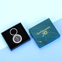 Load image into Gallery viewer, To My Son Inspirational Gifts I Love You Keychain From Step Mother Mom Dad Sweet 16th 18th 21st Birthday Graduation Christmas Back To School Gift For Boys Kids Teen Adult Men Foster Son Him Keyring
