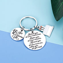 Load image into Gallery viewer, Birthday Keychain Gift Inspirational Gifts For Women Men Kids Friends and Family Son daughter Sweet 18 Keychain Jewelry Gift Ideas Happy Birthday Charms Keychain to Him Her
