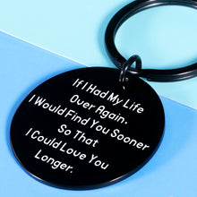 Load image into Gallery viewer, Birthday Gift for Boyfriend Girlfriend Romantic Anniversary Keychain Gift for Husband From Wife Soulmate Lover Gifts for Him Her Valentine I Love You Gifts for Women Men Wedding Gifts for Couples
