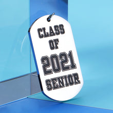 Load image into Gallery viewer, Class of 2021 Graduation Keychain Gifts for Him Her Inspirational Gift for Teens Girls Boys Friends Grad Senior High School College Gift for Student Daughter Son Graduation Themed Gift From Mom Dad
