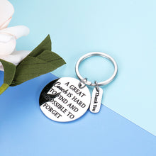 Load image into Gallery viewer, Appreciation Keychain Gifts For Coach Leaving Going Away Retirement Thank You Christmas Birthday Gifts Coach is Hard to Find And Impossible to Forget Key Chain Social Worker Volunteer Jewelry
