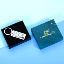 Load image into Gallery viewer, Aeolussoms Funny Supernatural Fan Inspired Key Chain Gift for Best Friends Son Daughter Birthday Husband New Car Driver License Gifts TV Show Merchandise Gifts for Music Lovers Trucker Bus Driver
