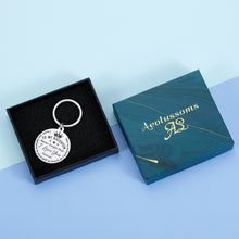 Load image into Gallery viewer, To My Daughter Inspirational Gifts I Love You Keychain From Step Mother Mom Dad Sweet 16th 18th 21st Birthday Graduation Christmas Back To School Gift For Girls Her
