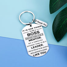 Load image into Gallery viewer, Boss Day Gifts for Women Men Office Keychain Thank You Boss Gift for Coworker Mentor Supervisor Leader Christmas Birthday Leaving Going Away Retirement Gifts Boss Lady Goodbye Gifts to Friend Him Her
