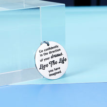 Load image into Gallery viewer, Graduation Inspirational Keepsake for Him Her 2021 Commencement Keychain for Teen Boys Girls Daughter Son Graduation Themed Memento from Mom Dad Congratulations On Graduating Souvenir for Graduates
