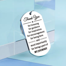 Load image into Gallery viewer, Boss Appreciation Gift Keychain for Women Men Boss Day Thank You Gift for Leader Mentor Supervisor Coworker Leaving Gifts Christmas Goodbye Going Away Retirement Birthday Office Gifts
