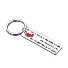 Load image into Gallery viewer, Coworker Leaving Keychain for Women Men Colleague Boss Friend Goodbye Farewell Gif for Mentor Volunteer Employee Worker Family Going Away Thank You Coworker Appreciation Christmas Gif
