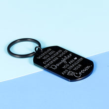 Load image into Gallery viewer, Daughter Birthday Keychain from Mom Dad Graduation Keepsake for Teenage Teens Girls Adult Step Daughter Inspirational Daughter in Law Wedding Memento to Daughter Sweet 16 18 21 Souvenir
