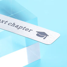 Load image into Gallery viewer, Inspirational Graduation Bookmark with Chain 2023 for Women Men Christmas Birthday Gifts for Him Her 5th 8th Grade Preschool Middle High School College Back to School Gift for Kid Book Lover Friend
