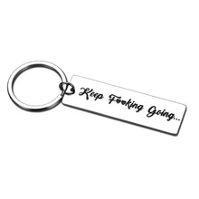 Load image into Gallery viewer, Keep Going Motivational Keychain Gifts For Women Men Friends Inspirational Funny Gifts For Son Daughter Teens Boys Girls Birthday Graduation School Gifts Surgery Recovery Gifts For Him Her
