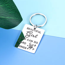 Load image into Gallery viewer, My Daughter Gifts From Mom And Dad Inspirational Keychain Self Esteem Gifts For Women Friends Teens Girls Birthday Christmas Graduation Valentines Gift For Her From Boyfriend Husband
