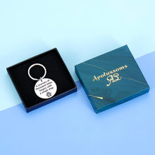 Load image into Gallery viewer, Inspirational Keychain Gift for Women Men Physical Therapist Best Friends Teen Boys Girls To My Son Daughter Birthday Christmas New School Gift From Mom Dad for Kids Lao Tzu Quote Encouragement Gift
