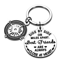 Load image into Gallery viewer, Thank You Best Friend Appreciation Keychain Gift For Women Men To My Best Friend On Her Wedding Day Birthday Christmas True Friendship Gifts For Teenage Girls Boys Him Her Coworker Besties
