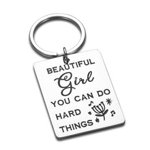 Load image into Gallery viewer, My Daughter Gifts From Mom And Dad Inspirational Keychain Self Esteem Gifts For Women Friends Teens Girls Birthday Christmas Graduation Valentines Gift For Her From Boyfriend Husband

